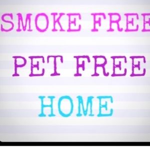 Smoke Free😀 Pet Free!